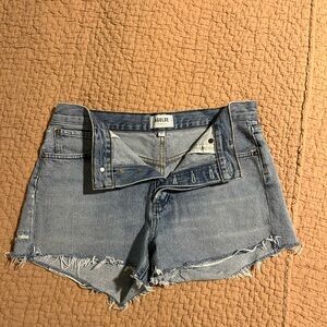 AGOLDE Parker denim cutoff shirts, size 27. Like NEW condition.